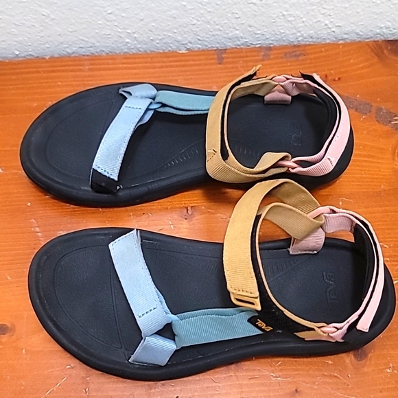 TEVA HURRICANE WOMEN'S XIT2 STRAPPY HIKING WATERPROOF MULTICOLOR SANDAL SIZE 10 - Picture 4 of 11